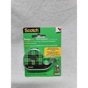 Rare 3M Scotch Tape Id Card Holder Retractable Badge Holder | Lanyard | Badge
